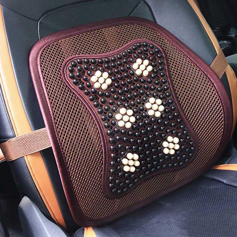 Seat Cushions Car Massage Lumbar Support Wooden Bead Pad Breathable Mesh Office Chair Pillow Backrest
Seat Cushions Car Massage Lumbar Support Wooden Bead Pad Breathable Mesh Office Chair Pillow Backrest