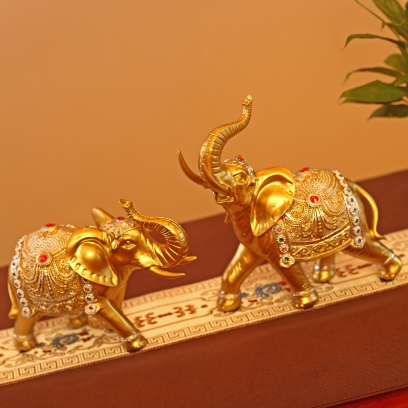 Creative resin crafts Thai lovers elephant home decoration gifts porch table ornaments
Creative resin crafts Thai lovers elephant home decoration gifts porch table ornaments