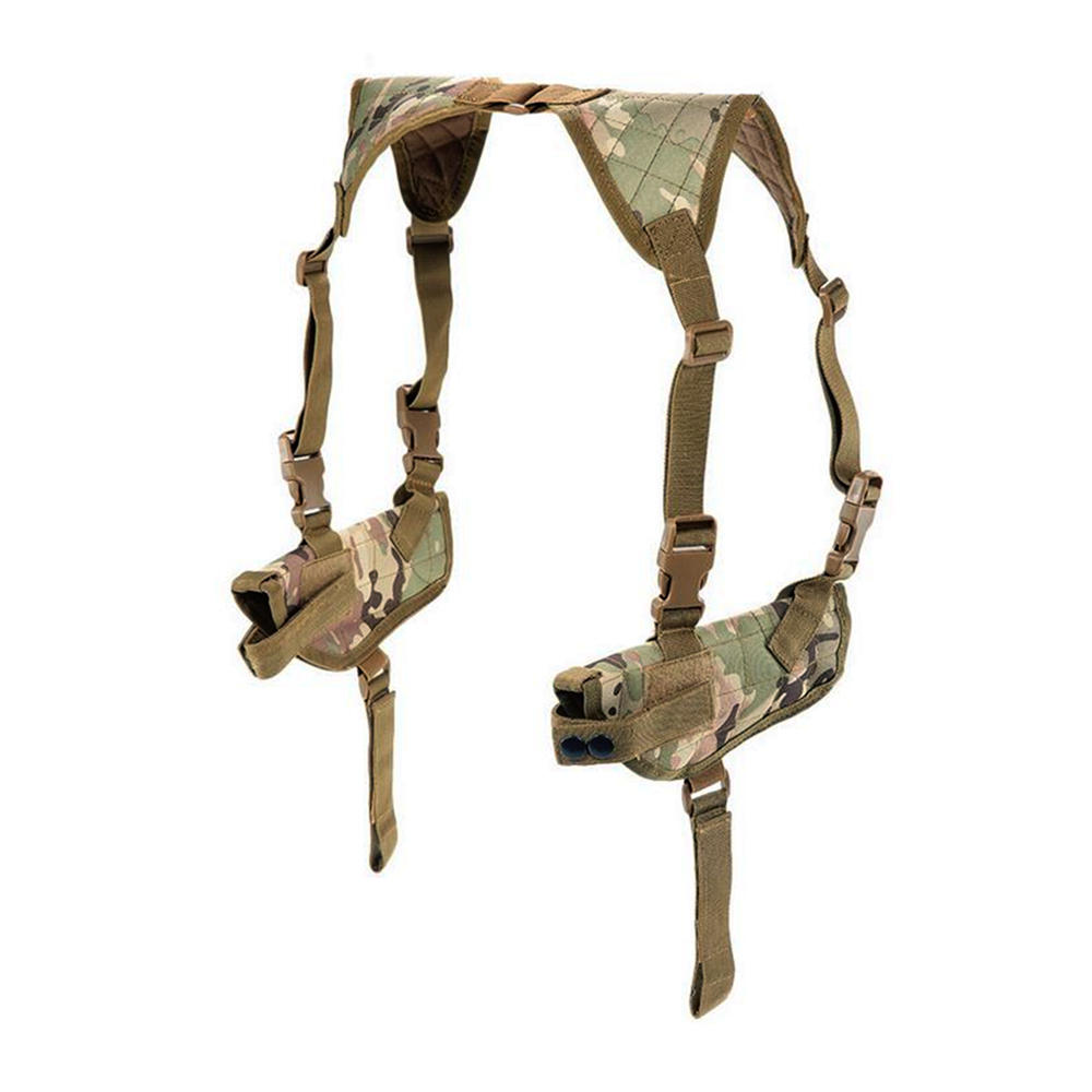 Outdoor Gadgets Double Holster For Adjustable Under Horizontal Carrier Concealed Carry Shoulder Holster
