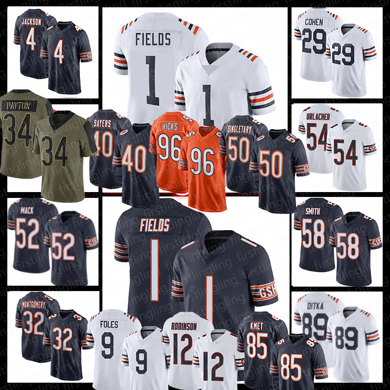 1 Justin Fields ChicagoBearsFootball Jersey 52 Khalil Mack Walter Payton Akiem Hicks Allen Robinson II Tarik Cohen Darnell Mooney Akiem Hicks Nick Foles Men, Custom men jersey(x d)
1 Justin Fields ChicagoBearsFootball Jersey 52 Khalil Mack Walter Payton Akiem Hicks Allen Robinson II Tarik Cohen Darnell Mooney Akiem Hicks Nick Foles Men, Custom men jersey(x d)