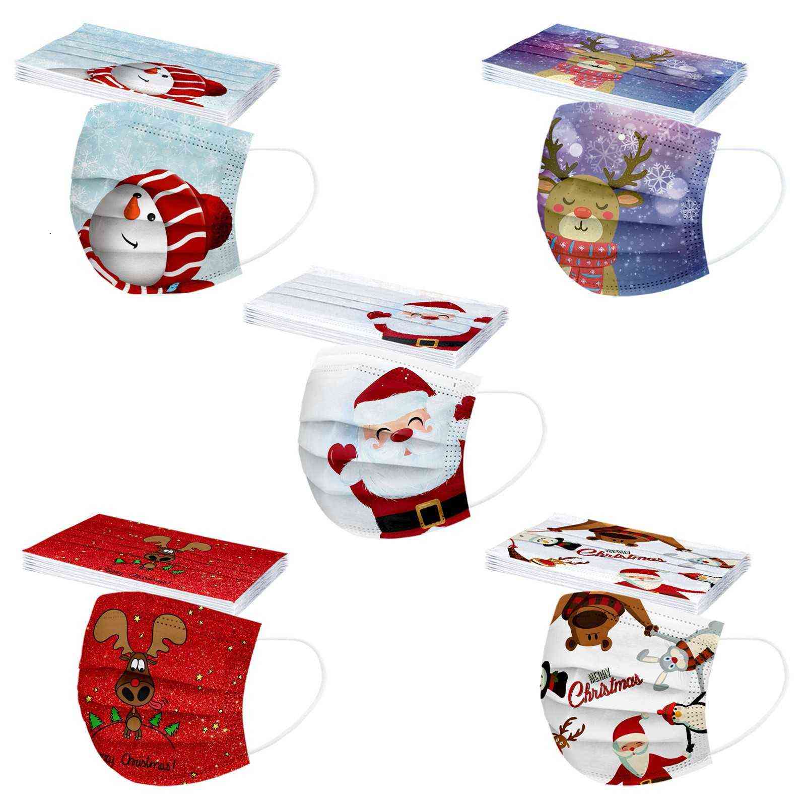 Christmas 50pc Adult Print Face Mask Disposable Party Unisex Women Men Cover Mouth Halloween Cos 2022
Christmas 50pc Adult Print Face Mask Disposable Party Unisex Women Men Cover Mouth Halloween Cos 2022
