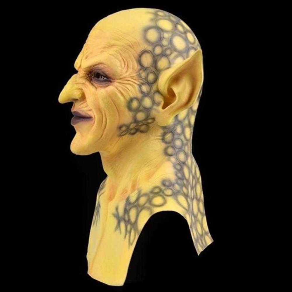 1pc Halloween Devil Clown Mask Headgear Latex Cosplay Props Goblins Funny Horror Tools G09109365786