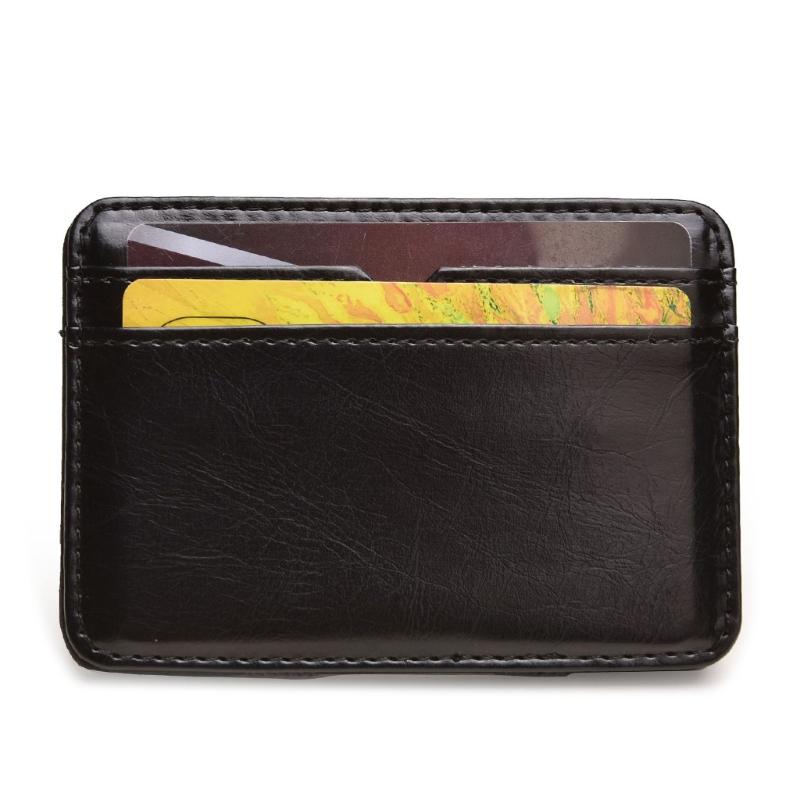 Card Holders Leather Slim Pocket Wallet Magic Money Case Holder Coin Purse Organizer For Men WomenCard, Black
Card Holders Leather Slim Pocket Wallet Magic Money Case Holder Coin Purse Organizer For Men WomenCard, Black