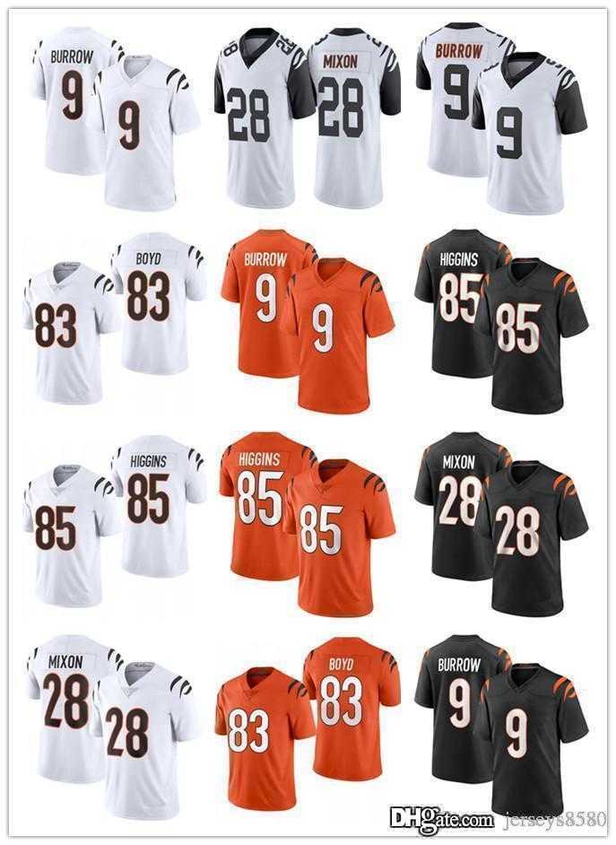 Men Women CincinnatiBengalsjersey 9 Joe Burrow 7 Ja'Marr Chase 28 Joe Mixon 83 Tyler Boyd 85 Tee Higgins Football Jerseys, Color
Men Women CincinnatiBengalsjersey 9 Joe Burrow 7 Ja'Marr Chase 28 Joe Mixon 83 Tyler Boyd 85 Tee Higgins Football Jerseys, Color