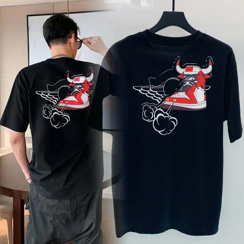 Europe sneaker print T shirt 2021 spring summer Fashion Men Tshirt Women Casual street Cotton Tee, White;black
Europe sneaker print T shirt 2021 spring summer Fashion Men Tshirt Women Casual street Cotton Tee, White;black