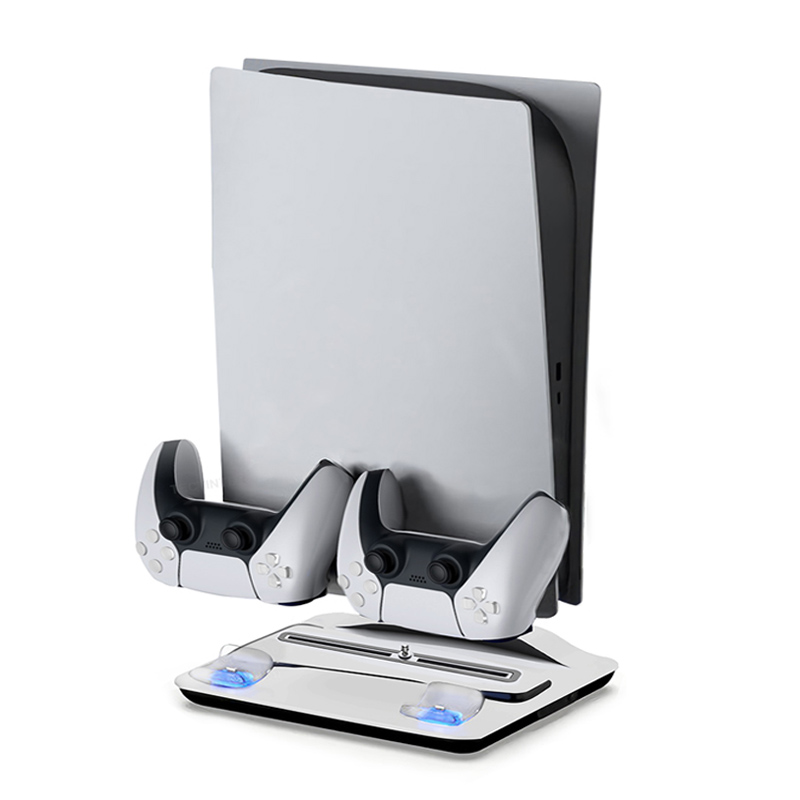 Vertical Stand For Playstation 5 Game Console 3 Cooler LED Cooling Fan Base Fast Charging Station With Dual Controller Charger
Vertical Stand For Playstation 5 Game Console 3 Cooler LED Cooling Fan Base Fast Charging Station With Dual Controller Charger
