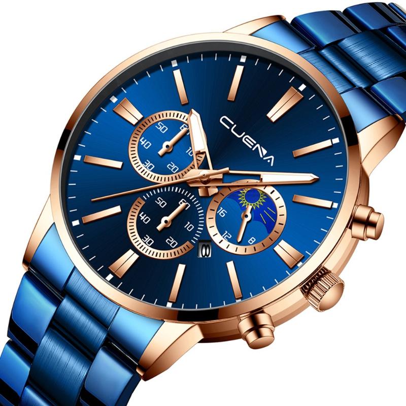 Wristwatches Fashion Man Stainless Steel Analog Quartz Wrist Watch Relogio Masculino Men Roman Dial Reloj Hombre Bayan Kol Saati
Wristwatches Fashion Man Stainless Steel Analog Quartz Wrist Watch Relogio Masculino Men Roman Dial Reloj Hombre Bayan Kol Saati