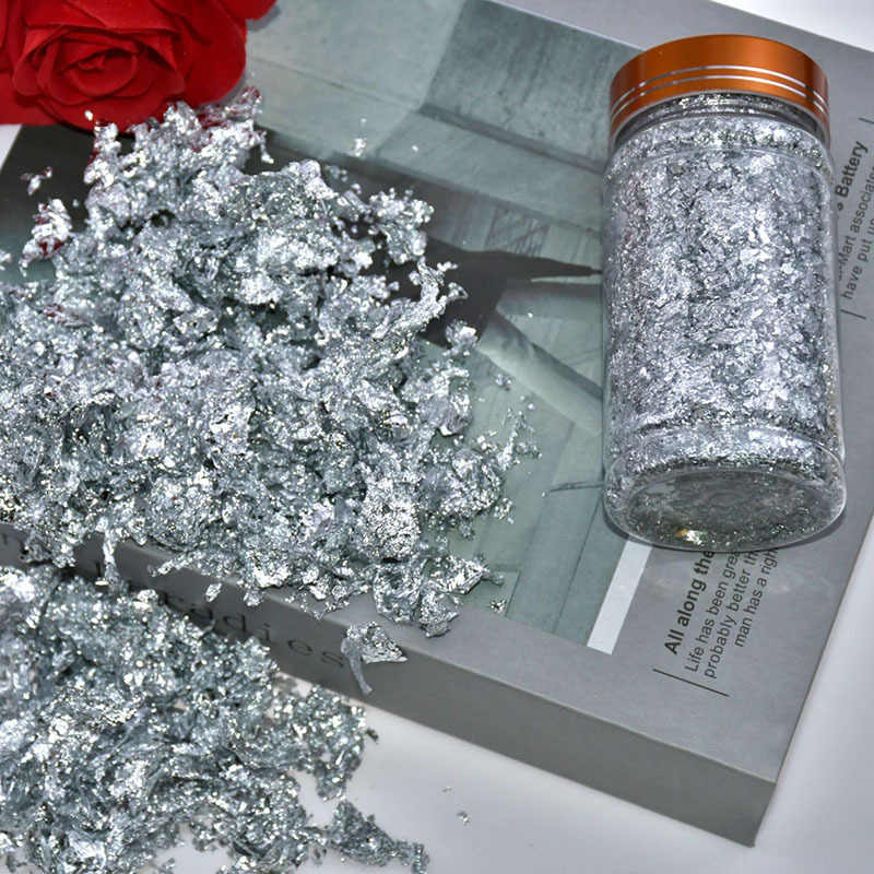 1Bottle Foil Paper Kitchen Tools Stage Background DIY Cake Ornament Multi Purpose for Baking Decoration 3Colors 3g