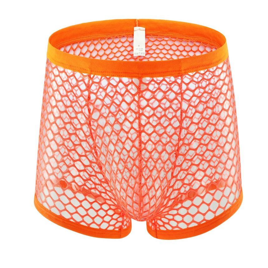 men's big mh u convex transparent night club fun underwear, White;black 
men's big mh u convex transparent night club fun underwear, White;black