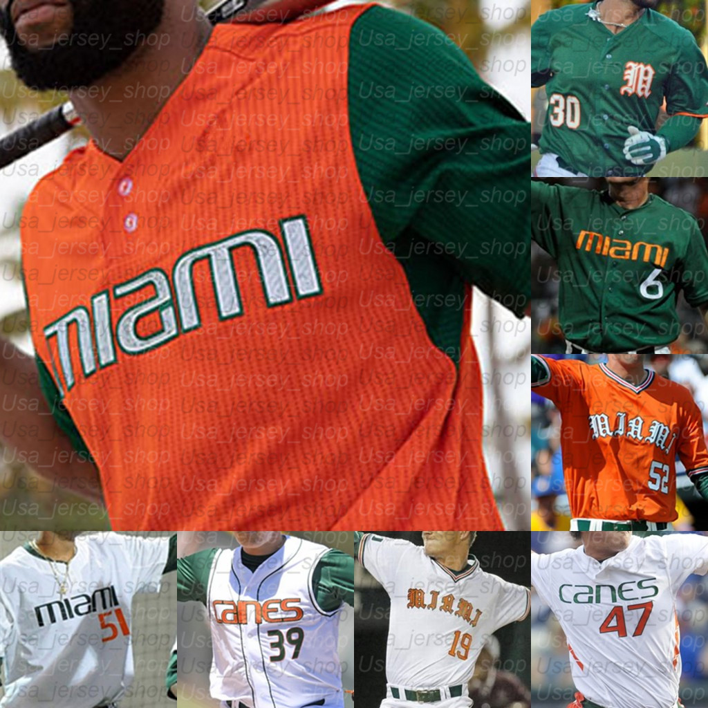 2021 Miami Hurricanes Baseball jerseys Ryan Braun Yasmani Grandal Alex Fernandez ADRIAN DEL CASTILLO RAYMOND GIL GREEN WHITE, White ii
2021 Miami Hurricanes Baseball jerseys Ryan Braun Yasmani Grandal Alex Fernandez ADRIAN DEL CASTILLO RAYMOND GIL GREEN WHITE, White ii