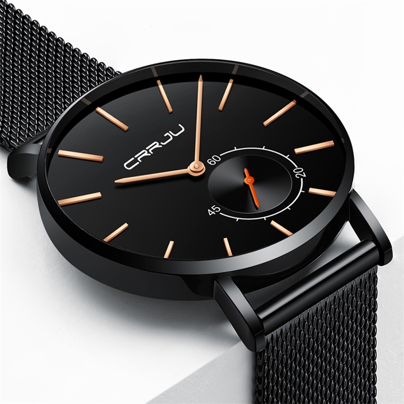 Relojes Watch Men Crrju Fashion Quartz Clock Mens es Top Brand Luxury Business Waterproof Relogio Masculino 210608, Black rose
Relojes Watch Men Crrju Fashion Quartz Clock Mens es Top Brand Luxury Business Waterproof Relogio Masculino 210608, Black rose