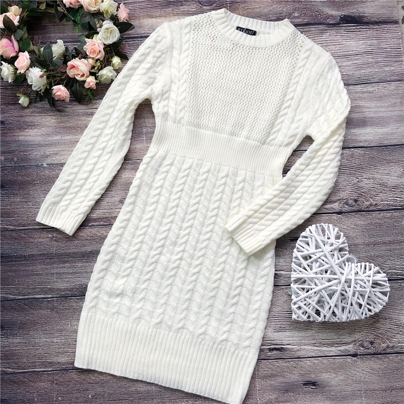 2021rugod new autumn winter sweater dress women fashion hollow out knitted dress multi colors twist pattern bodycon dress 2021 new, Black;gray
2021rugod new autumn winter sweater dress women fashion hollow out knitted dress multi colors twist pattern bodycon dress 2021 new, Black;gray