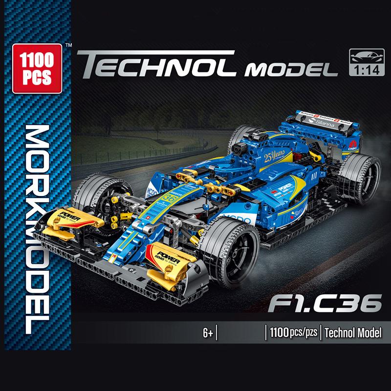 Technic Series 1100pcs Simulation F1 Racing Car Model Building Blocks Creator City Race Cars Bricks Toys For Boy Kids Xmas Gifts
Technic Series 1100pcs Simulation F1 Racing Car Model Building Blocks Creator City Race Cars Bricks Toys For Boy Kids Xmas Gifts