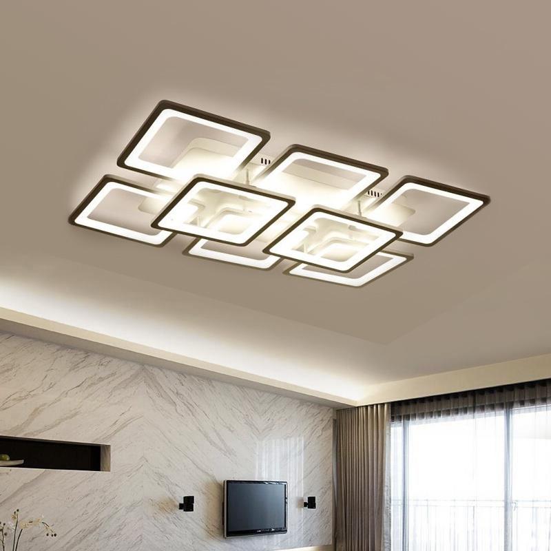 Ceiling Lights Square Modern LED Fixtures Whit APP Diameter For Living Room Indoor Home Office Bedroom Decor Black Lamp Lustre
Ceiling Lights Square Modern LED Fixtures Whit APP Diameter For Living Room Indoor Home Office Bedroom Decor Black Lamp Lustre