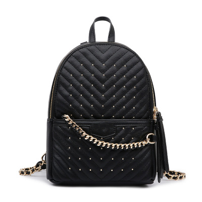 WOMAN BAG European And American Style Backpack Ladies Fashion All-Match Lingge Travel Storage Bag PU Backpack, Pink
WOMAN BAG European And American Style Backpack Ladies Fashion All-Match Lingge Travel Storage Bag PU Backpack, Pink