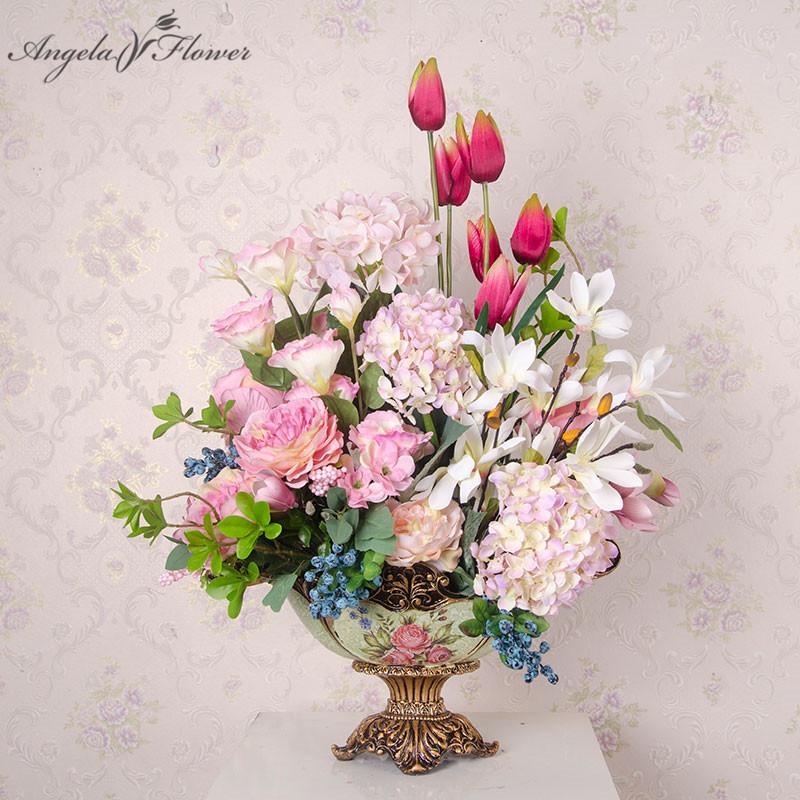 Decorative Flowers & Wreaths DIY Wedding Props Table Flower With Vase Home Decor Signboard Welcome Area Desktop Artificial Ball 1 Set
Decorative Flowers & Wreaths DIY Wedding Props Table Flower With Vase Home Decor Signboard Welcome Area Desktop Artificial Ball 1 Set