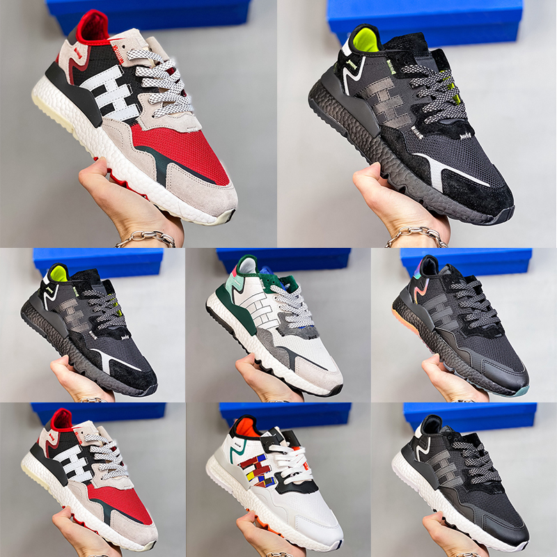Running Shoes Nite Jogger Men Women Sneakers Reflective Sunset Signal Green Time In Core Black Ecru Tint Fashion Sports Mens Trainers, Item #4
Running Shoes Nite Jogger Men Women Sneakers Reflective Sunset Signal Green Time In Core Black Ecru Tint Fashion Sports Mens Trainers, Item #4