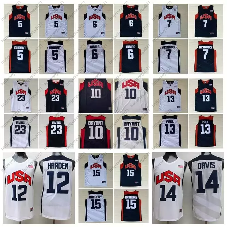 Basketball 2012 Team USA Jersey Kevin 5 Durant LeBron 6 James 12 Harden Russell 7 Westbrook Chris 13 Paul Deron 8 Williams Anthony 23 Davis, 11
Basketball 2012 Team USA Jersey Kevin 5 Durant LeBron 6 James 12 Harden Russell 7 Westbrook Chris 13 Paul Deron 8 Williams Anthony 23 Davis, 11