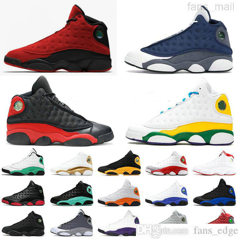 Mens Women Jumpman 13s Basketball Shoes 13 Reverse Bred Flint He Got Game Retro Navy Blue Atmosphere Grey Cool Island Green Sports Sneakers Trainers
Mens Women Jumpman 13s Basketball Shoes 13 Reverse Bred Flint He Got Game Retro Navy Blue Atmosphere Grey Cool Island Green Sports Sneakers Trainers
