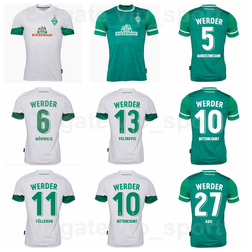 SV Werder Bremen 21-22 Soccer 11 Niclas Fullkrug Jersey Set 6 Kevin Mohwald 10 Leonardo Bittencourt 22 Niklas Schmidt 21 Omer Toprak 27 Felix Agu Football Shirt Kits, With patch
SV Werder Bremen 21-22 Soccer 11 Niclas Fullkrug Jersey Set 6 Kevin Mohwald 10 Leonardo Bittencourt 22 Niklas Schmidt 21 Omer Toprak 27 Felix Agu Football Shirt Kits, With patch
