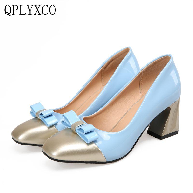 2021 Patent Leather Big& Size 32-45 4 Clour Pumps Shoes Women High Heels Party Wedding High-quality T707 Dress, Black
2021 Patent Leather Big& Size 32-45 4 Clour Pumps Shoes Women High Heels Party Wedding High-quality T707 Dress, Black