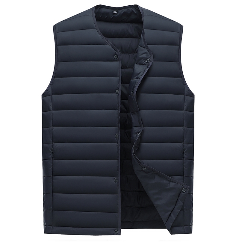 Spring autumn Men's Waistcoat Ultra Light Cotton Vest Men Without Collar Waterproof Sleeveless Warm Male Slim Clothes,B1992 211111, Black
Spring autumn Men's Waistcoat Ultra Light Cotton Vest Men Without Collar Waterproof Sleeveless Warm Male Slim Clothes,B1992 211111, Black