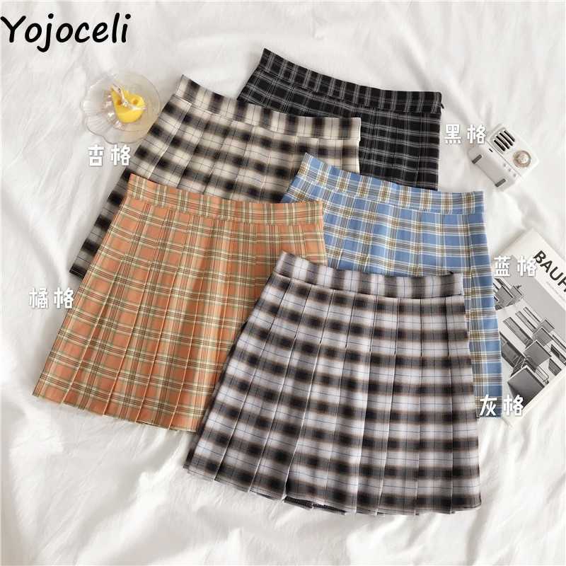 Yojoceli Sexy pleated short women skirt Elegant casual cool high waist female Daily basic autumn bottom 210609, Green
Yojoceli Sexy pleated short women skirt Elegant casual cool high waist female Daily basic autumn bottom 210609, Green