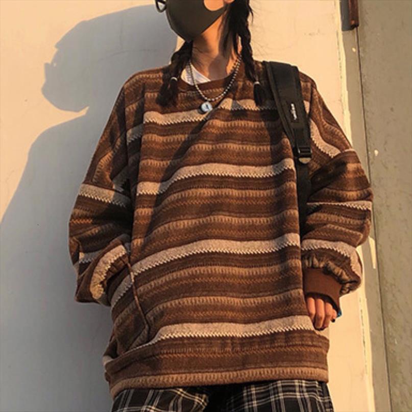 casual pullover women stripe vintage womens sweaters knitted o neck loose long sleeve kintwear sueter de mujer, White;black
casual pullover women stripe vintage womens sweaters knitted o neck loose long sleeve kintwear sueter de mujer, White;black