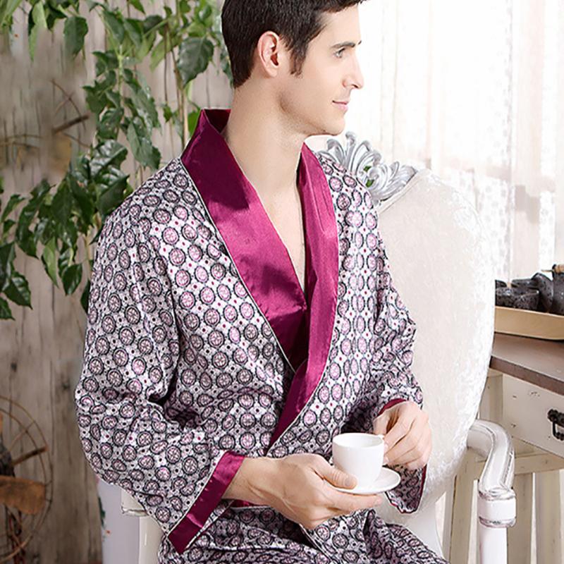 Men's Sleepwear Silk Robe For Men Gold Long Sleeve Chinese Luxury Robes Clothing Vintage Designer Nightgowns Male Kimono Bathrobe Plus Size, Black;brown
Men's Sleepwear Silk Robe For Men Gold Long Sleeve Chinese Luxury Robes Clothing Vintage Designer Nightgowns Male Kimono Bathrobe Plus Size, Black;brown
