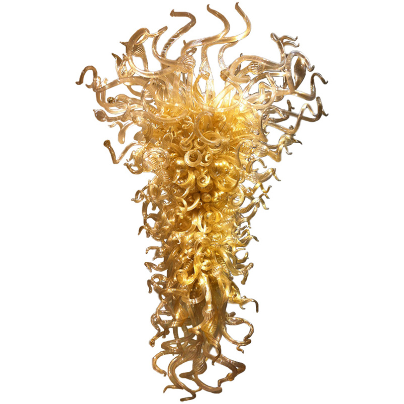 Hand-blown Glass Crystal Chandelier LED Art Pendant Lamps Gold W80x150CM Indoor Lighting Modern Living Room Decoration
Hand-blown Glass Crystal Chandelier LED Art Pendant Lamps Gold W80x150CM Indoor Lighting Modern Living Room Decoration