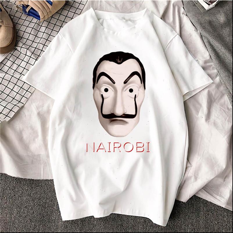 money women t shirt heist tshirt fashion loose shirts summer casual dali mask casa de papel funny tee, White
money women t shirt heist tshirt fashion loose shirts summer casual dali mask casa de papel funny tee, White