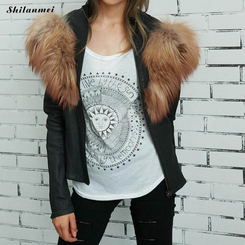 Women's Leather & Faux Fashion Jacket With Fur Blouson Cuir Femme Luxury Women Coat Black Winter Party Overcoat 3xl
Women's Leather & Faux Fashion Jacket With Fur Blouson Cuir Femme Luxury Women Coat Black Winter Party Overcoat 3xl