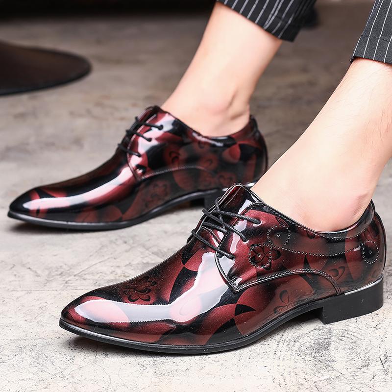 Dress Shoes Men Pu Leather Fashion Comfort Flats Floral For Male Business Formal Oxfords Plus Size, Blue
Dress Shoes Men Pu Leather Fashion Comfort Flats Floral For Male Business Formal Oxfords Plus Size, Blue