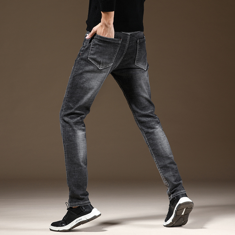 men's pants autumn new men brand jeans black classic fashion denim skinny men's casual slim fit trousers reki
men's pants autumn new men brand jeans black classic fashion denim skinny men's casual slim fit trousers reki