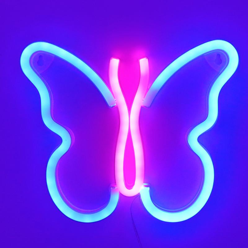 Night Lights High Quality PVC LED Neon Butterfly Blue And Pink Color Sign Light For Kids/shop/weeding/party Decoration
Night Lights High Quality PVC LED Neon Butterfly Blue And Pink Color Sign Light For Kids/shop/weeding/party Decoration