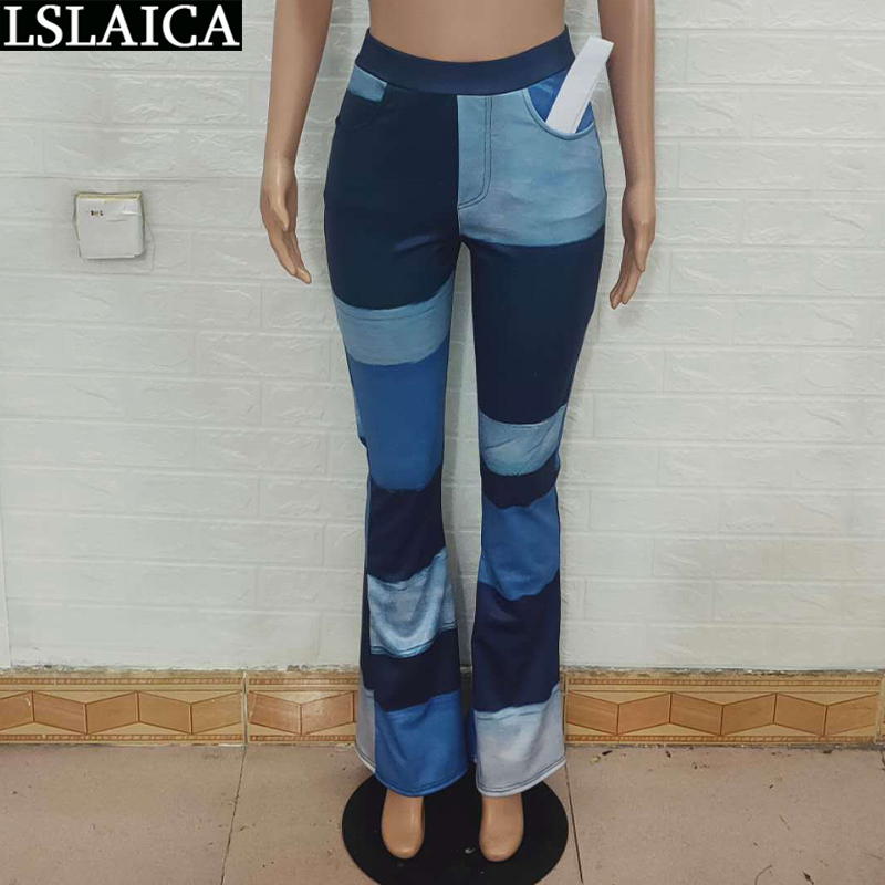 Woman Pants Casual Skinny Patchwork Pocket Zipper All Match Fashion Sweatpants Women High Waist Streetwear Femme Pantalon 210515