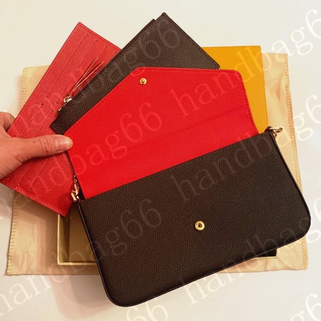 Newest Luxurys Designers Handbags Purses Bag Fashion Women Shoulder Bags High Quality Three-piece Combination 21*11*2 Cm 61276 with Box 175
Newest Luxurys Designers Handbags Purses Bag Fashion Women Shoulder Bags High Quality Three-piece Combination 21*11*2 Cm 61276 with Box 175