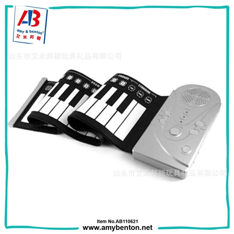 Hand roll 49 key electronic organ portable folding piano children's instrument practice enlightenment toy
Hand roll 49 key electronic organ portable folding piano children's instrument practice enlightenment toy