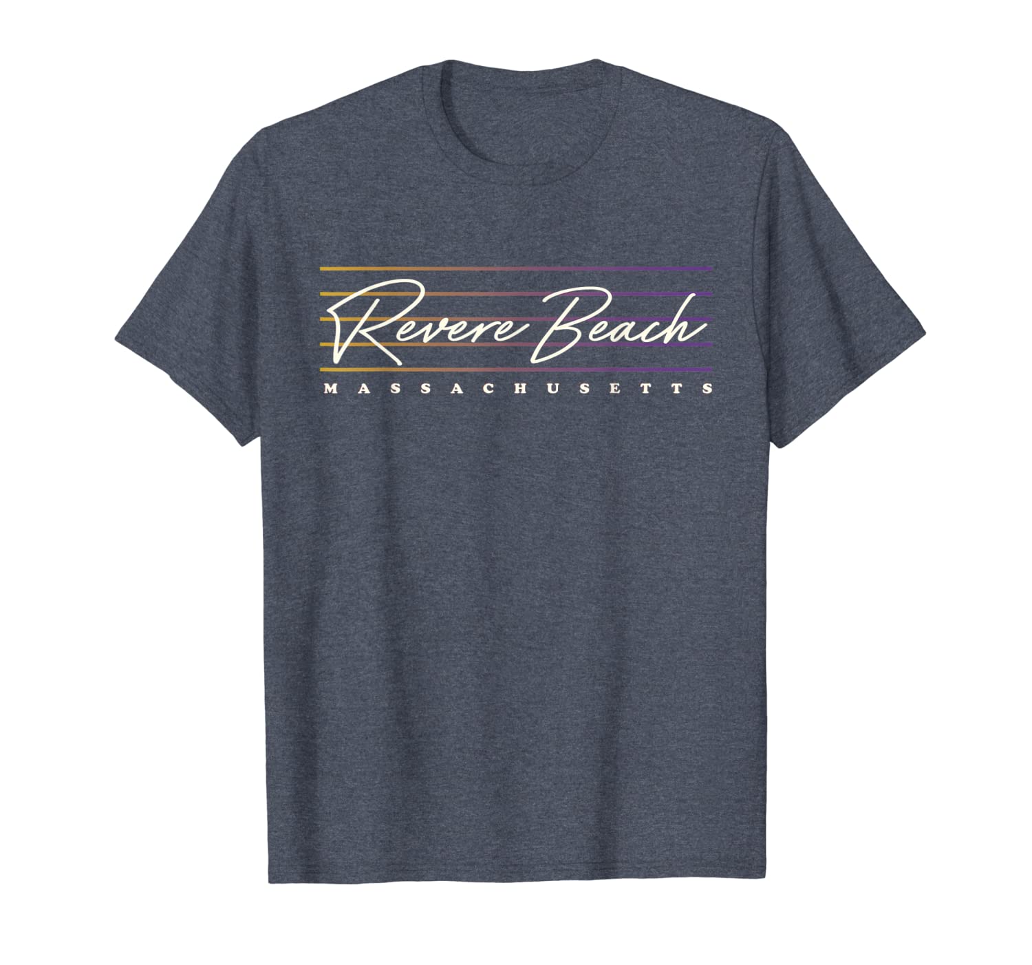 revere beach shirt retro style massachusetts t-shirt, White;black 
revere beach shirt retro style massachusetts t-shirt, White;black