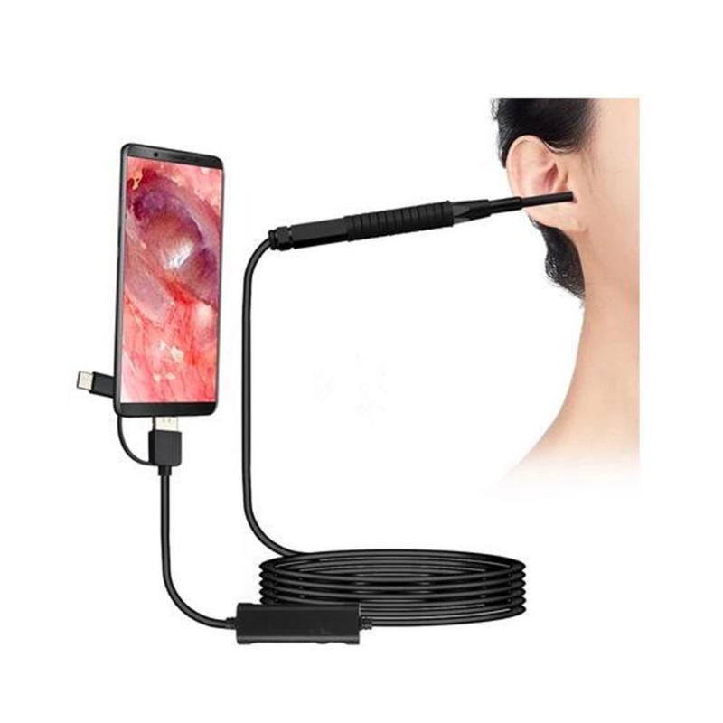 Cameras 3.9MM Lens Black Ear Otoscope 6 Led Tunnel Resolution 1280 720Camera Endoscope Borescope Inspection Camera
Cameras 3.9MM Lens Black Ear Otoscope 6 Led Tunnel Resolution 1280 720Camera Endoscope Borescope Inspection Camera