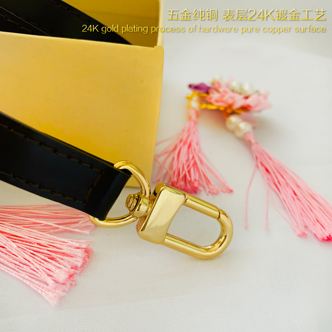 L&Presbyteria custom strp Accessories Messenger bag J5 Strap J6 camera Bag Montaigne wash adjustmentElastic Keyring Rings Key Case Bags Organizer Wall