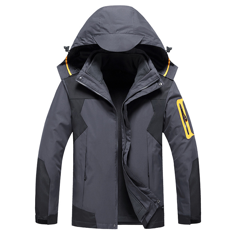 Women's winter stormsuit men's three in one or two-piece grey classic windproof mountaineering suit, Men's denim
Women's winter stormsuit men's three in one or two-piece grey classic windproof mountaineering suit, Men's denim