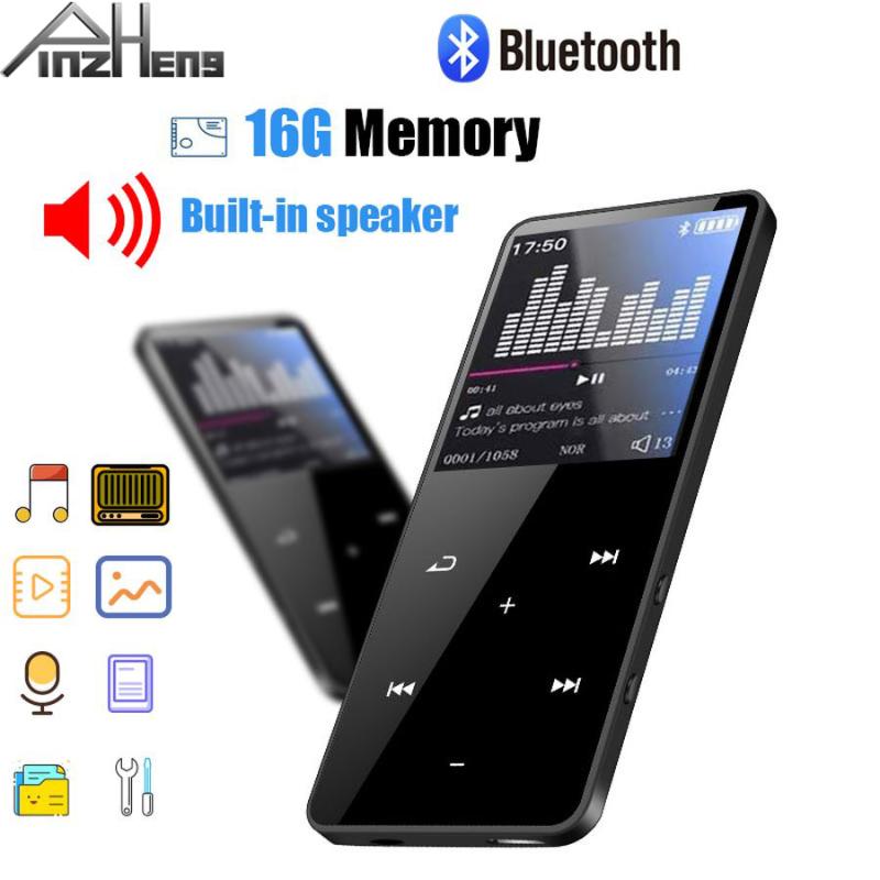 & MP4 Players PINZHENG MP3 Player Bluetooth Speaker Sport Music Touch Key Built-in 8GB 16GB HiFi Portable Walkman With Radio FM Recording
& MP4 Players PINZHENG MP3 Player Bluetooth Speaker Sport Music Touch Key Built-in 8GB 16GB HiFi Portable Walkman With Radio FM Recording