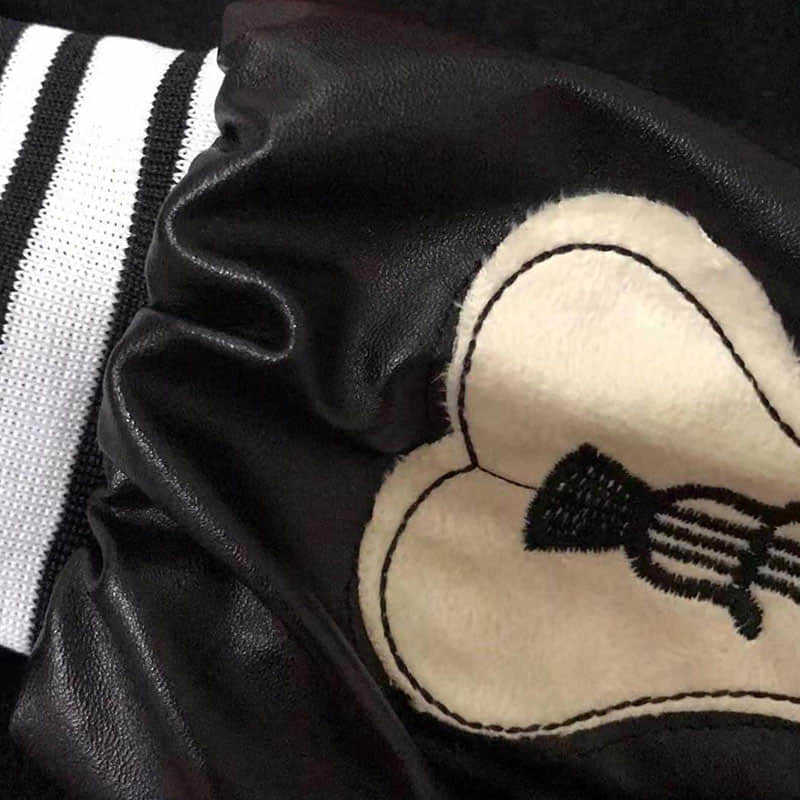 High street men's jacket spring autumn national fashion hip-hop woolen vintage baseball jacket men's loose street coat unisex 210818