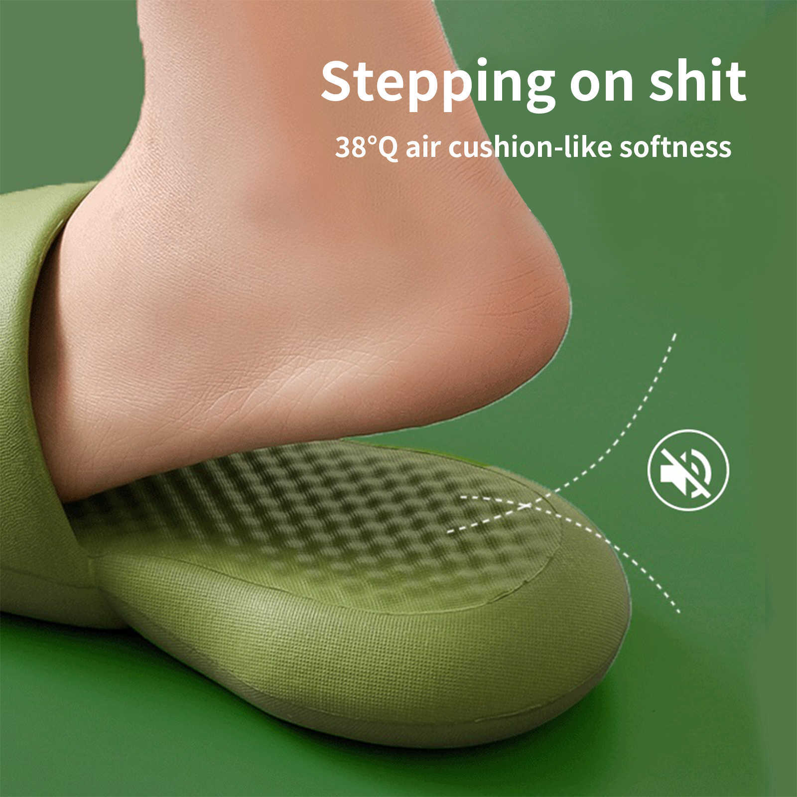 Super Thick Soft Bottom Plastic Slippers Female Summer Indoor Home Deodorant Bathroom Slippers Home Bath Feeling Of Feces 1Pair H0827, Olivine
Super Thick Soft Bottom Plastic Slippers Female Summer Indoor Home Deodorant Bathroom Slippers Home Bath Feeling Of Feces 1Pair H0827, Olivine