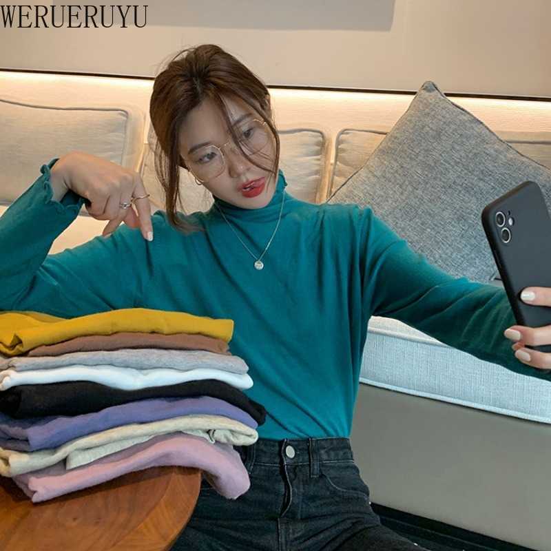 WERUERUYU Women's high neck knitted bottoming shirt for autumn winter slim and for women 210608, Photo color
WERUERUYU Women's high neck knitted bottoming shirt for autumn winter slim and for women 210608, Photo color