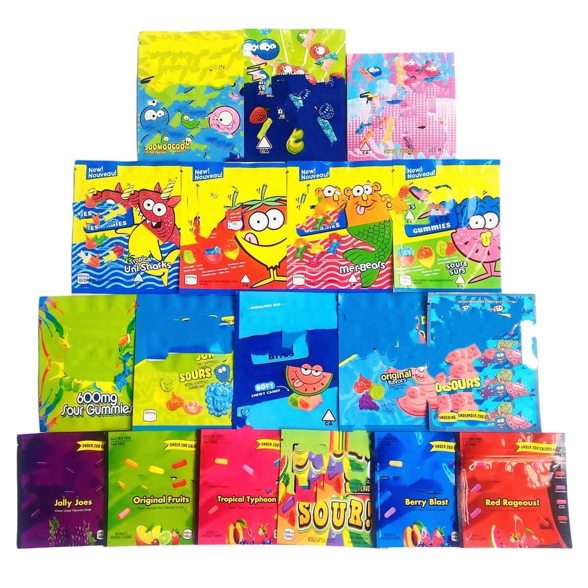 Jolly rancher gummies sour mylar bag Packaging Edible Package Zipper Smell Proof Food Packing 500mg Widberry lifesavers
Jolly rancher gummies sour mylar bag Packaging Edible Package Zipper Smell Proof Food Packing 500mg Widberry lifesavers
