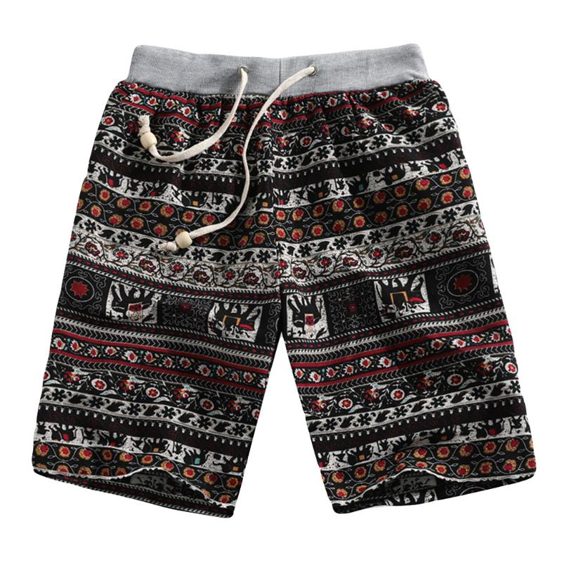 Summer Men's Casual Ethnic Style Black Printed Loose Linen Straight Beach Shorts Pants Surffing For Men Plus Size L413A
Summer Men's Casual Ethnic Style Black Printed Loose Linen Straight Beach Shorts Pants Surffing For Men Plus Size L413A
