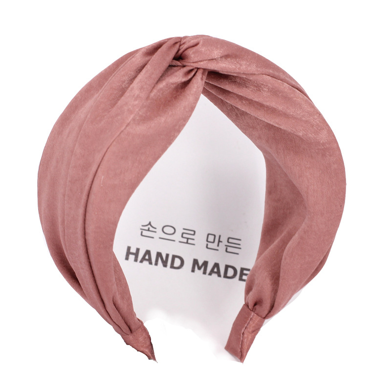 Fashion Wide Ladies Female Knot Headbands For Girls Simple Solid Color Cloth Hairbands Hair Hoop Women Adult Hairs Accessories
Fashion Wide Ladies Female Knot Headbands For Girls Simple Solid Color Cloth Hairbands Hair Hoop Women Adult Hairs Accessories