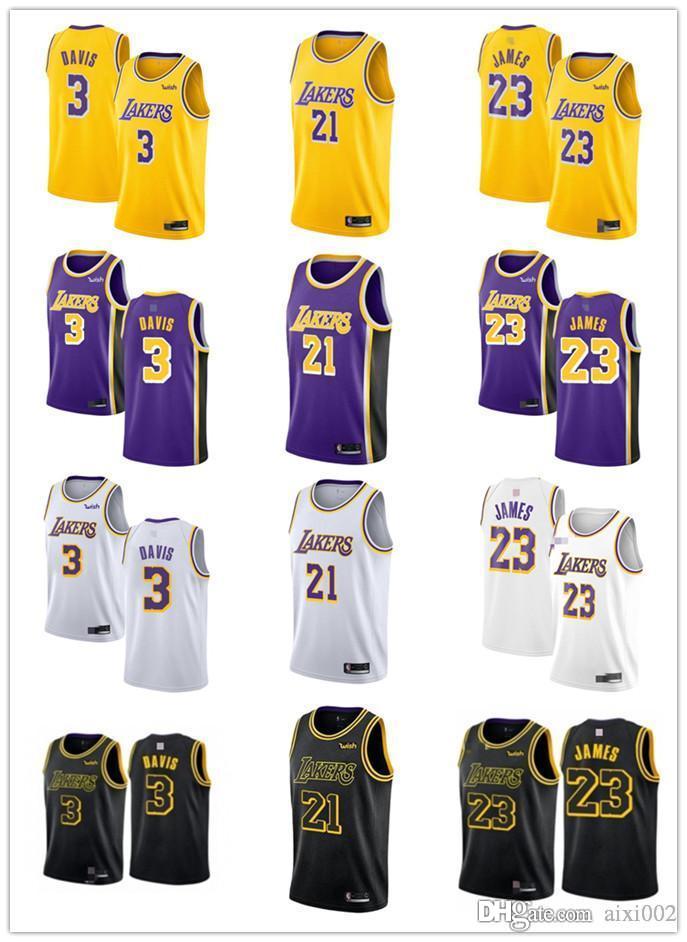 Mens Womens Youth Los Angeles Lakers Anthony 3 Davis 21 J.R. Smith 23 LeBron James Basketball Jersey, Black;red
Mens Womens Youth Los Angeles Lakers Anthony 3 Davis 21 J.R. Smith 23 LeBron James Basketball Jersey, Black;red